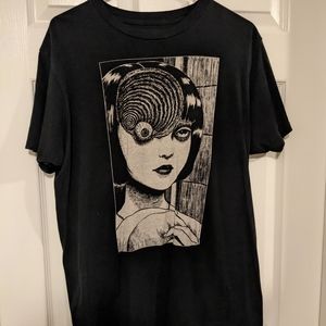 Uzumaki by Junji Ito Manga Artist Hot Topic Graphic Tee